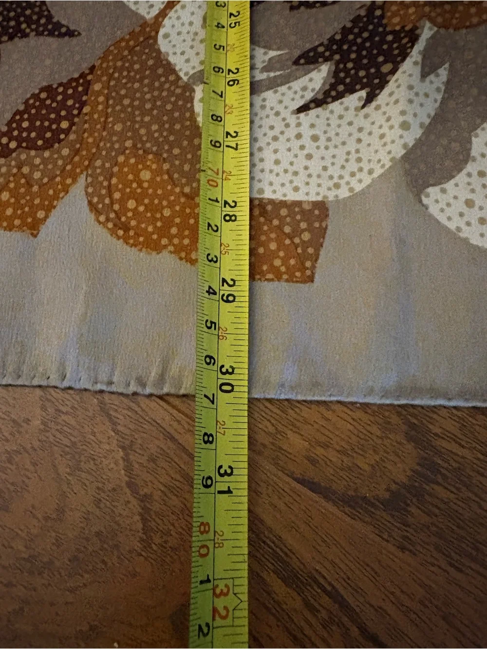 Vintage Adrienne Vittadini Silk Floral Scarf